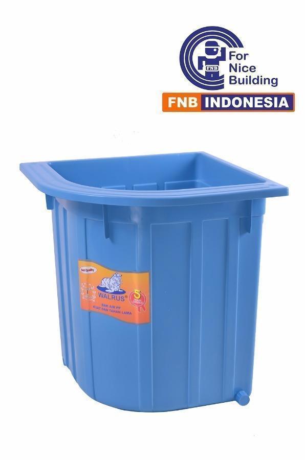 Bak mandi biru small