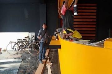 Membuat meja bar GK Steak & Cafe di Wonosari, Gunungkidul