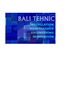 Bali Tehnic